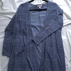 Lularoe Sarah Duster Cardigan - "mermaid" style